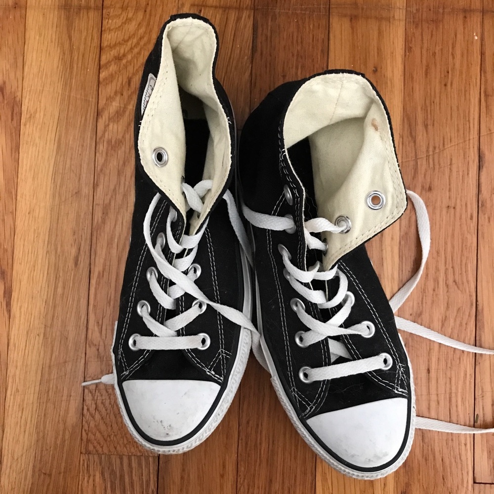 Hightop black converse